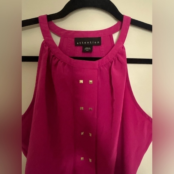 Magenta pink cocktail dress - Picture 3 of 3